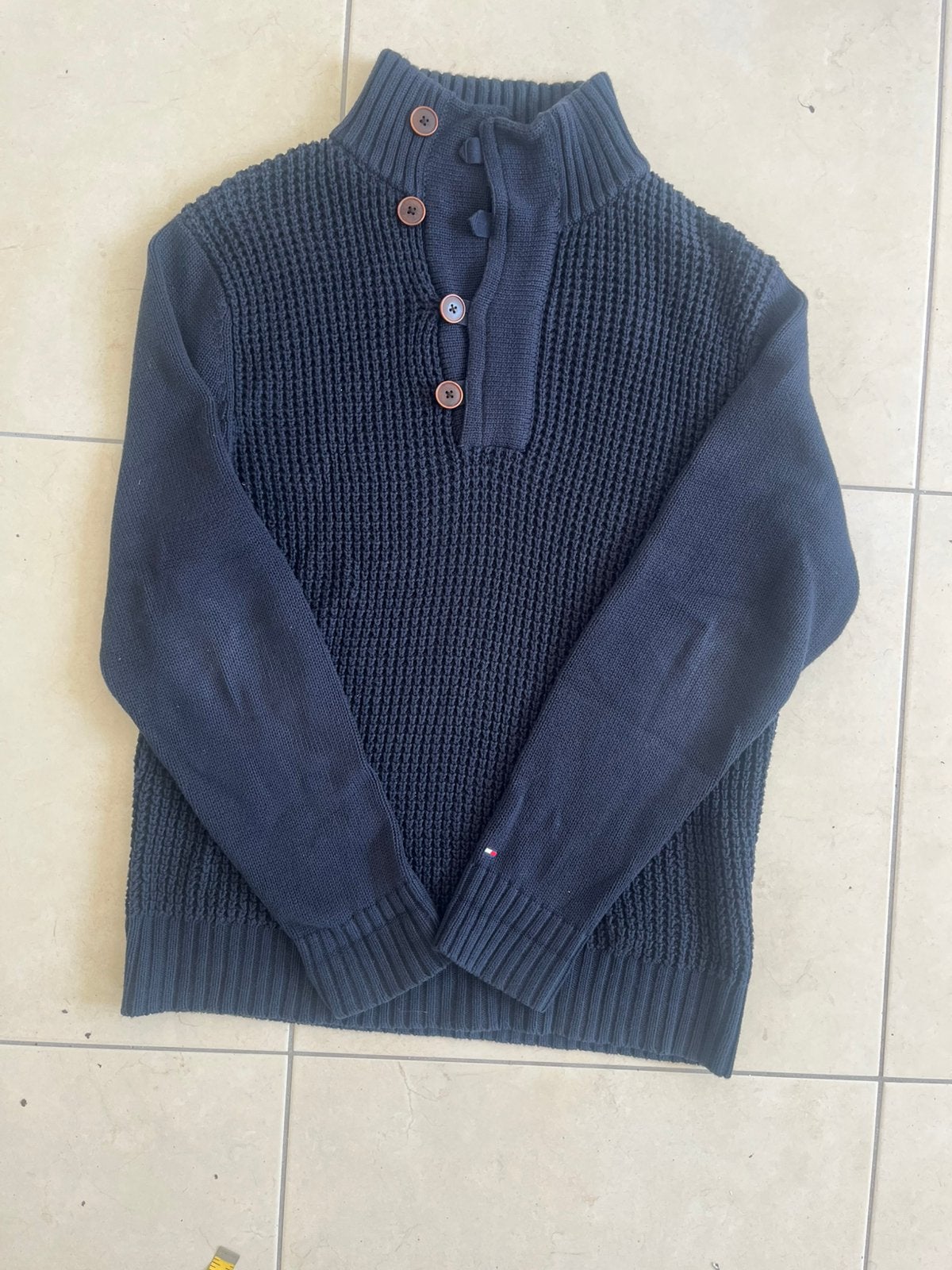 Tommy hilfiger Large, Kleding | Heren, Truien en Vesten, Ophalen, Gedragen, Maat 52/54 (L), Blauw