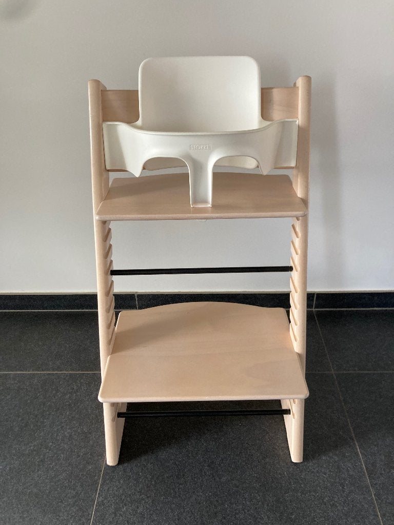 Chaise pour bébé Tripp Trapp Stokke, Enlèvement, Comme neuf, Chaise évolutive, Réducteur de chaise