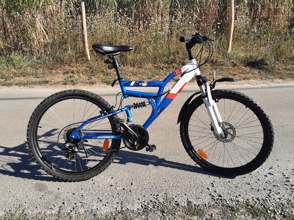 Vélo homme tout terrain 26 pouces full suspensions - Neuf, 26 pouces, Comme neuf, Enlèvement, Plus de 20 vitesses