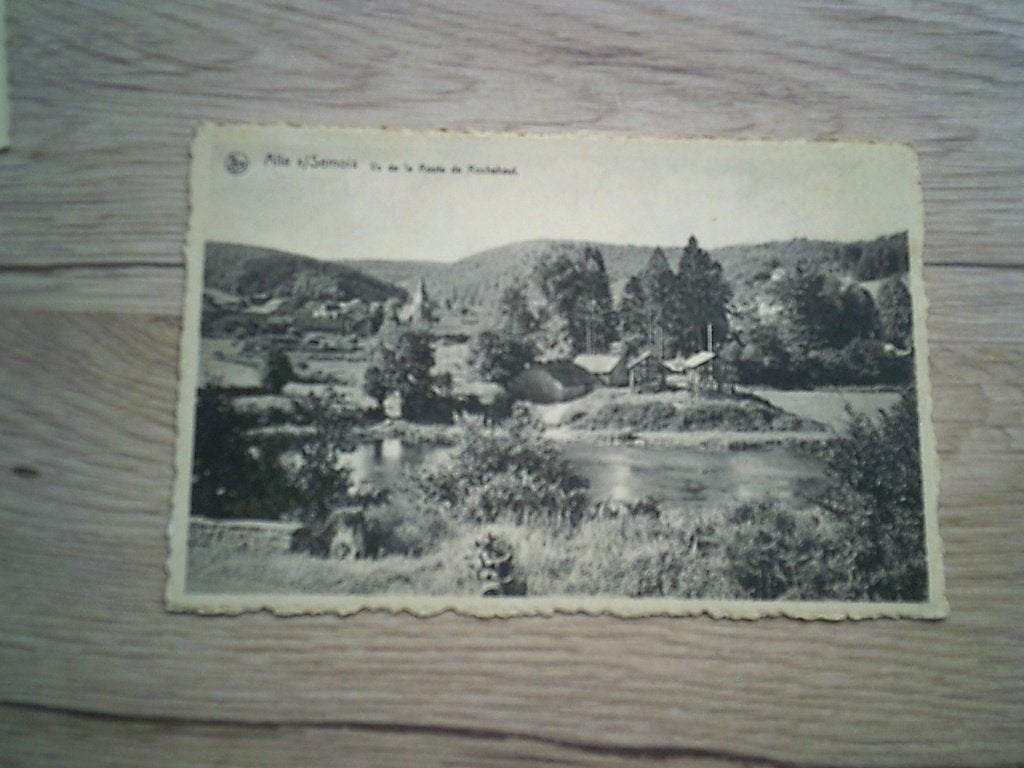 ALLE s/Semois: Vu de la Route de Rochehaut, Enlèvement ou Envoi, Avant 1920, Non affranchie, Namur
