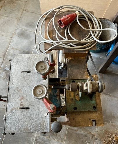 Kity 652 langgatboor-/insteekmachine, Enlèvement
