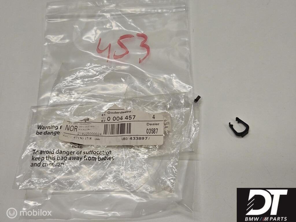 Clip, hose BMW E46 E39 E83 E53 61670004457, Auto-onderdelen, Overige Auto-onderdelen, Nieuw, Ophalen of Verzenden