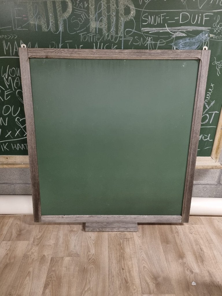 Antieken schoolbord, Ophalen, Gebruikt