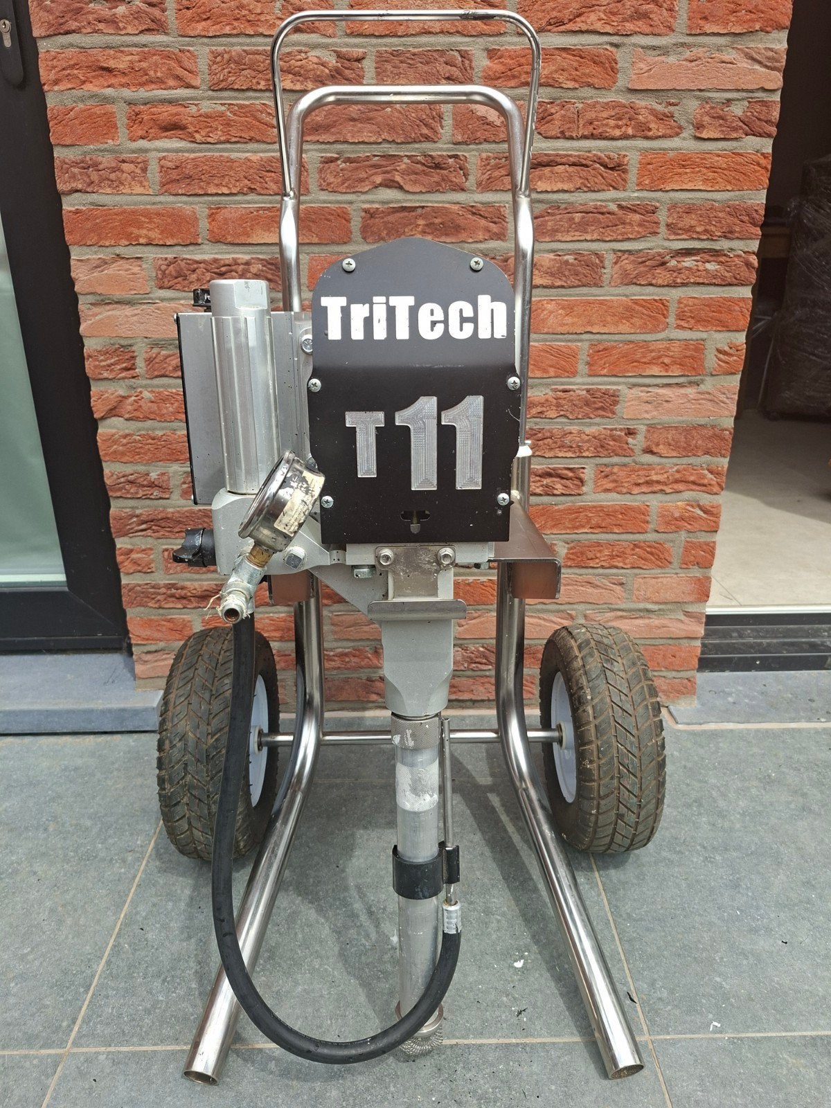 Zo goed als nieuwe prof airless TriTech 11 te koop, Enlèvement