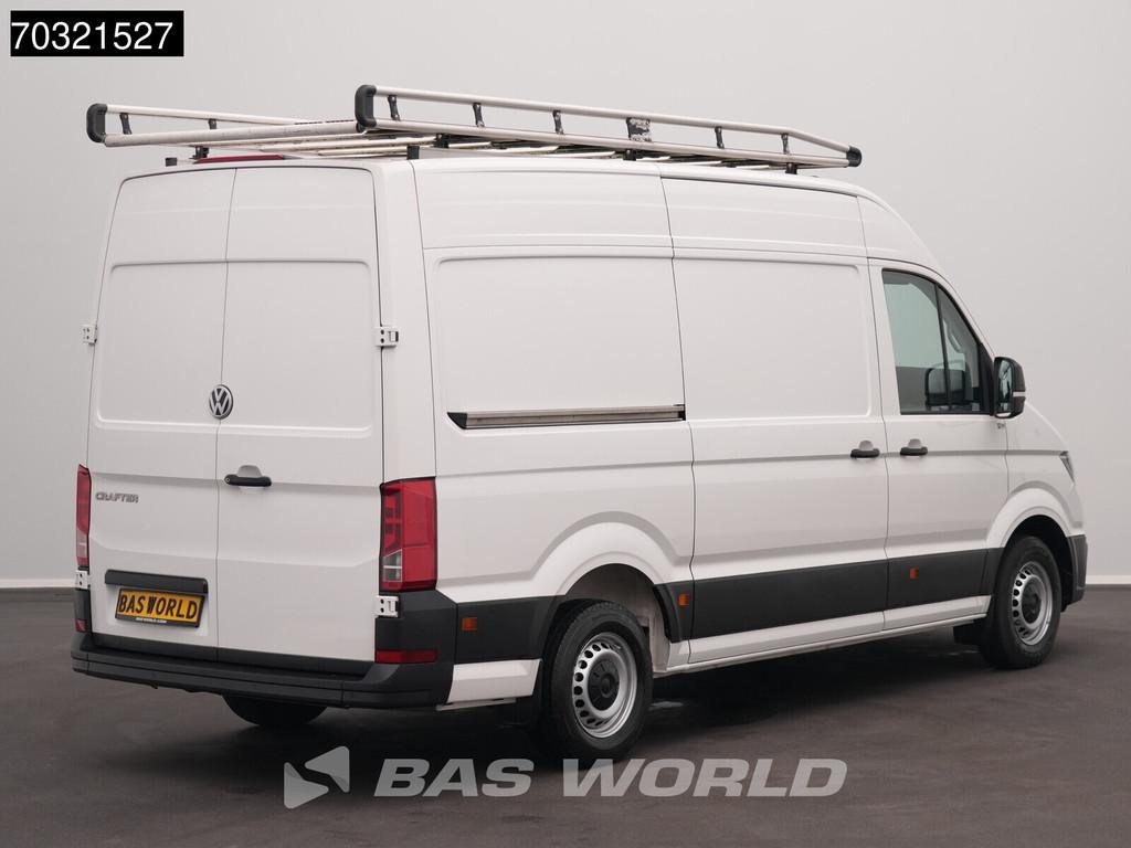 Volkswagen Crafter 140pk L3H3 Airco Imperiaal Parkeersensore, Auto's, Stof, Gebruikt, Euro 6, 4 cilinders