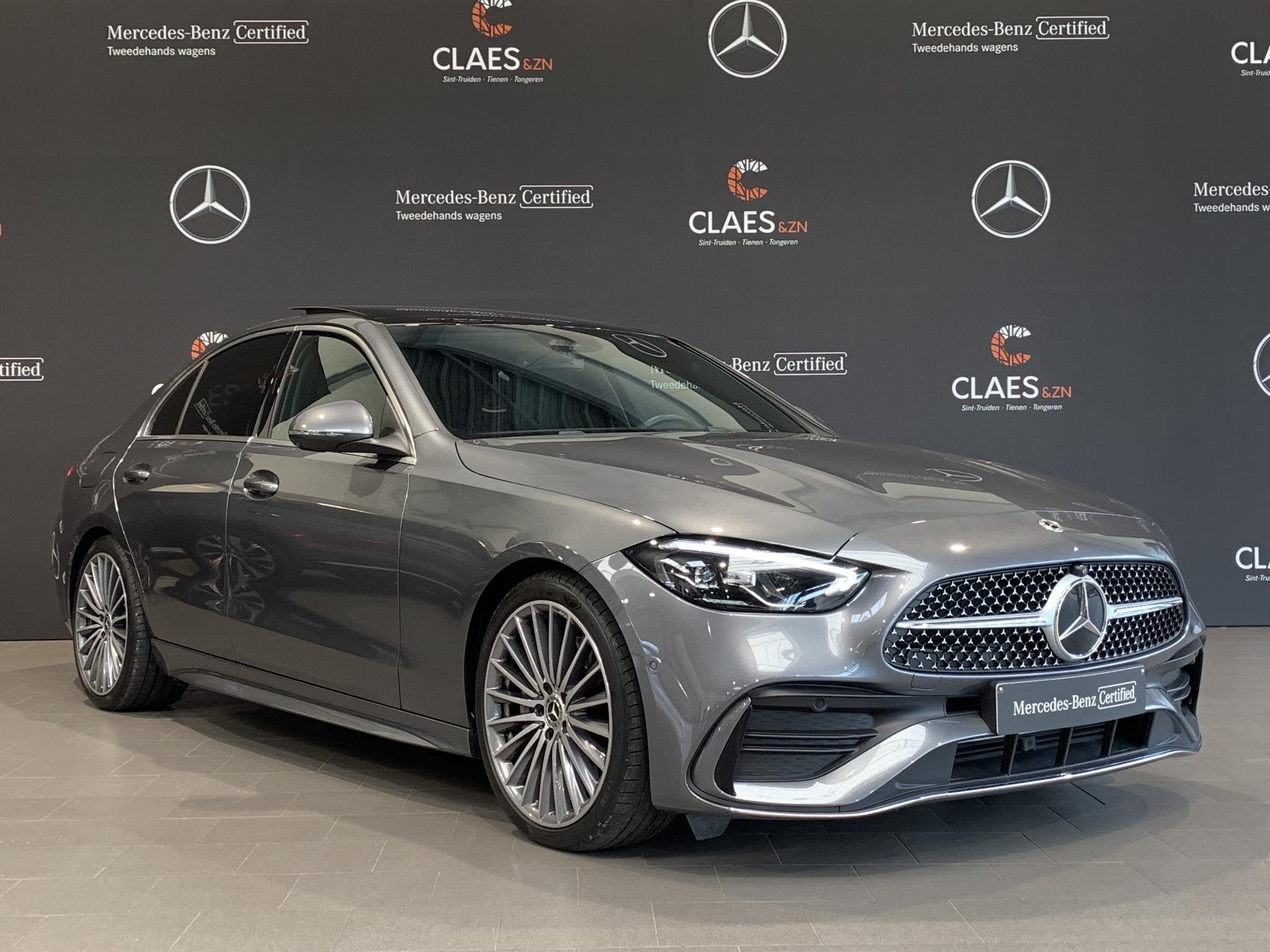 Mercedes-Benz C-Klasse Berline 200d Star Edition - DOS 8763, Auto's, Automaat, 4 deurs, Zwart, 4 cilinders
