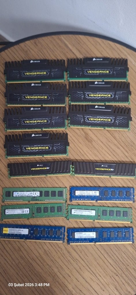 VERSCHILLENDE DDR3 RAMMEN, Ophalen, DDR3, 4 GB