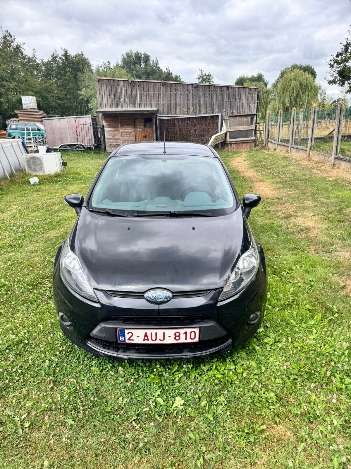 Ford fiesta, Auto's, Voorwielaandrijving, Stof, 4 cilinders, Zwart