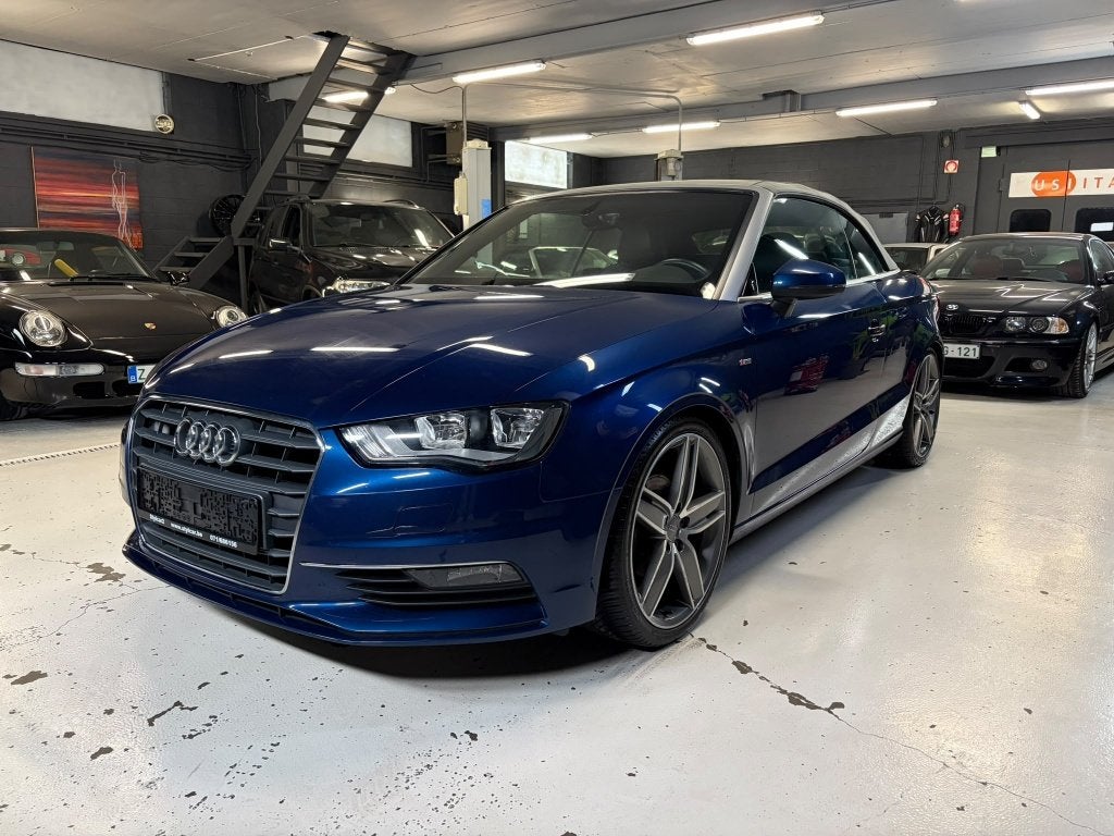 AUDI A3 S-LINE **CABRIOLET** BOITE AUTO** 12MOIS DE GARANTIE, Autos, Cuir, Achat, Euro 6, Entreprise