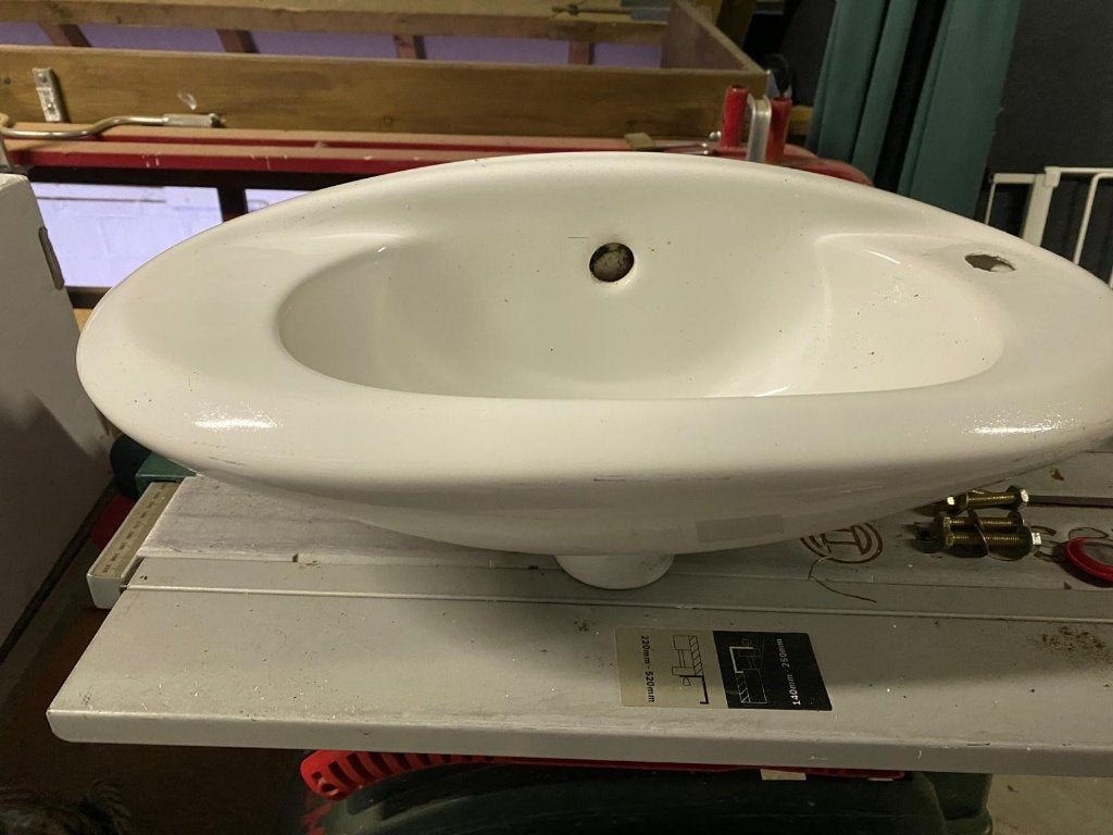 Lavabo, Ophalen, Nieuw, Wasbak of Wastafel