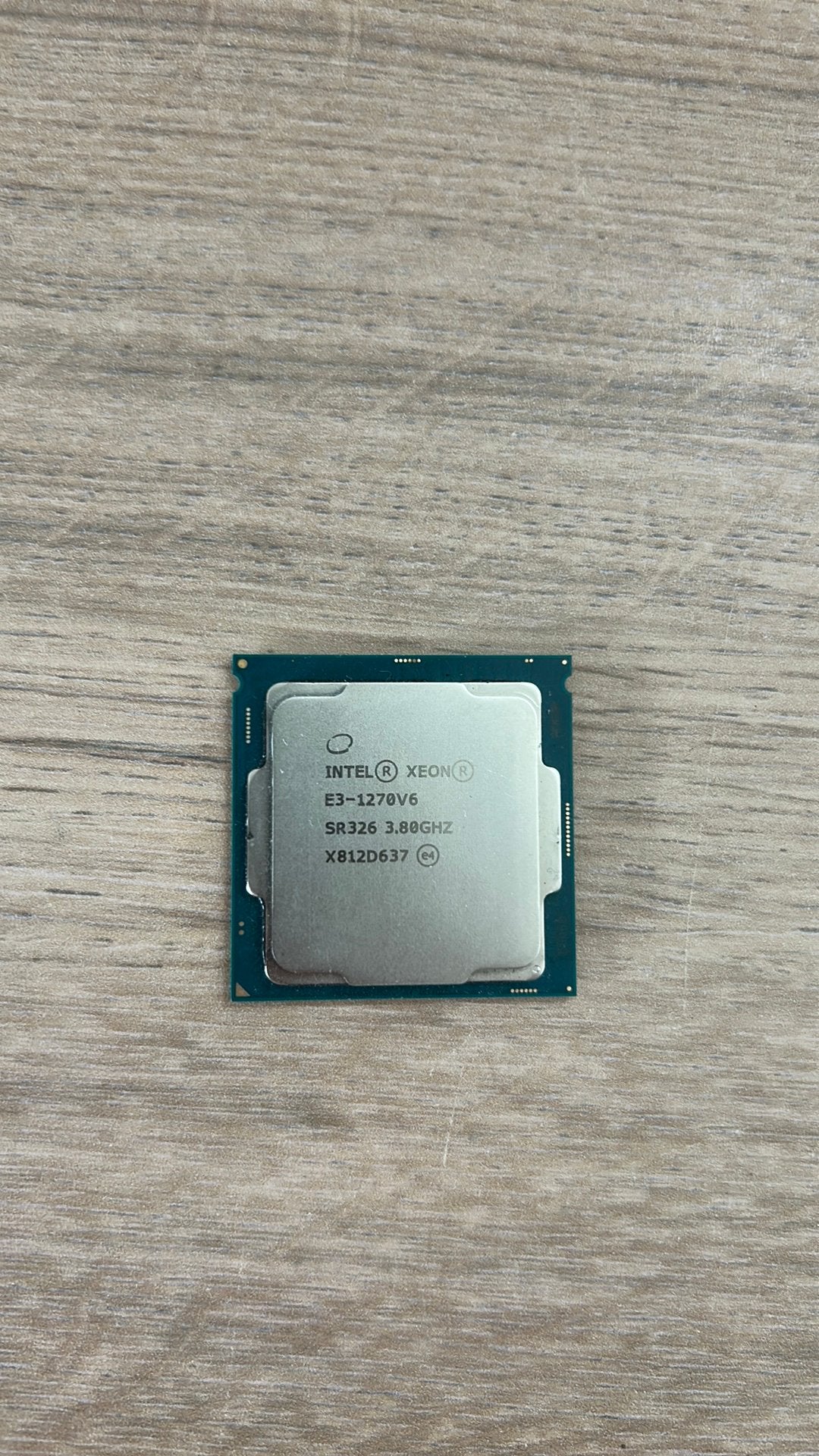 INTEL XEON E3-1270V6 3.80GHZ, Computers en Software, Processors, Ophalen, Gebruikt, 4-core, 3 tot 4 Ghz
