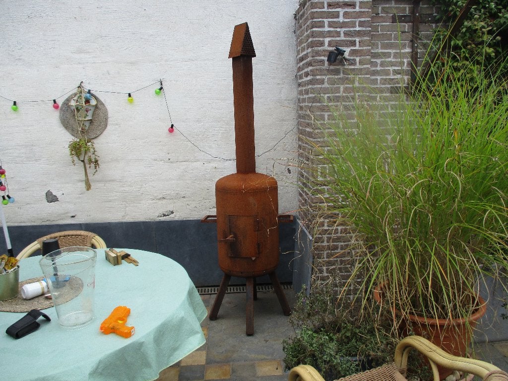 cheminée de jardin, Enlèvement, Comme neuf