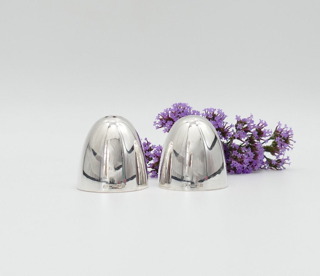 Christofle verzilverd Peper & Zoutstel - 1960-1983, Antiek en Kunst, Verzenden, Zilver
