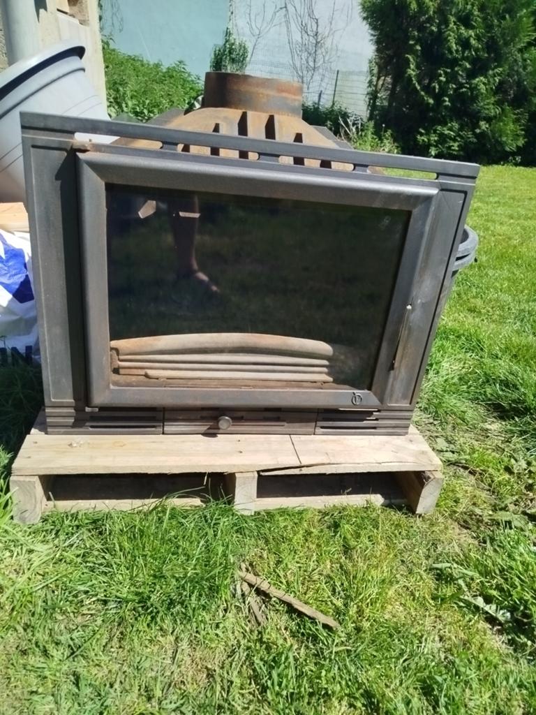 Insert à bois invicta., Enlèvement