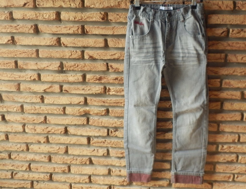 (1)- jeans garçon t.10 ans gris - g kids -, Broek, G kids, Ophalen of Verzenden, Zo goed als nieuw