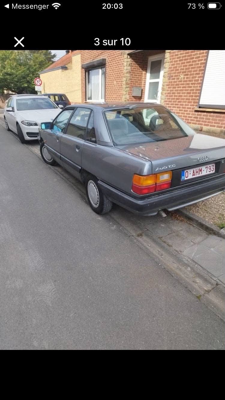 Audi 100 2.0e (C3) 1989, Auto's, Elektrisch, Particulier, Audi, Te koop