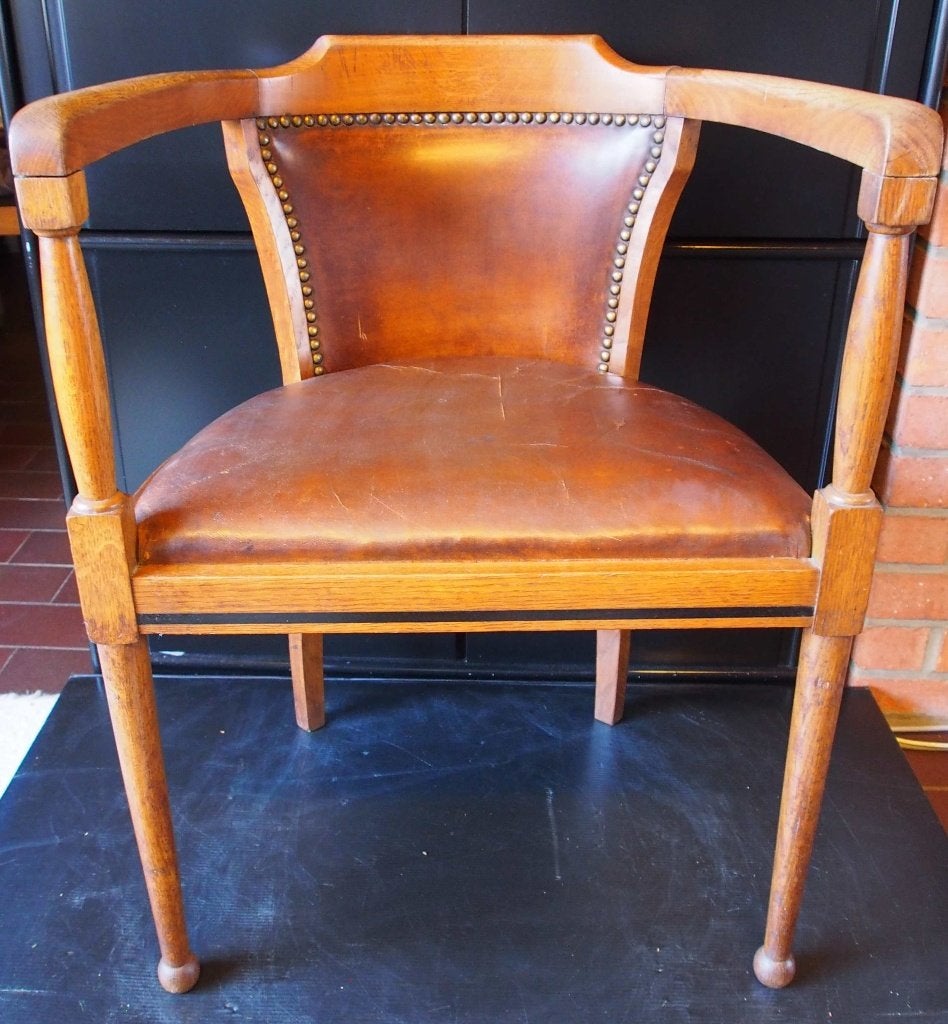 De Coene zetel Arts and Crafts 1920 Decoene Kortrijk Baudts, Ophalen