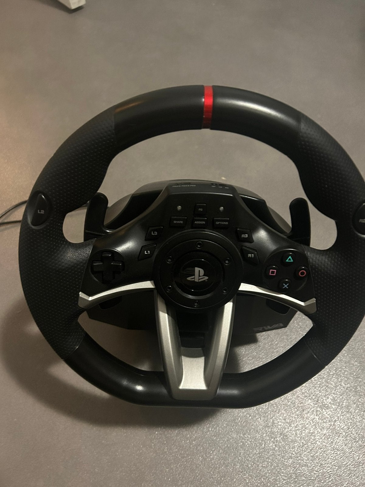Een playstation racestuur + pedalen, Ophalen, Gebruikt, Stuur of Pedalen, PlayStation 4