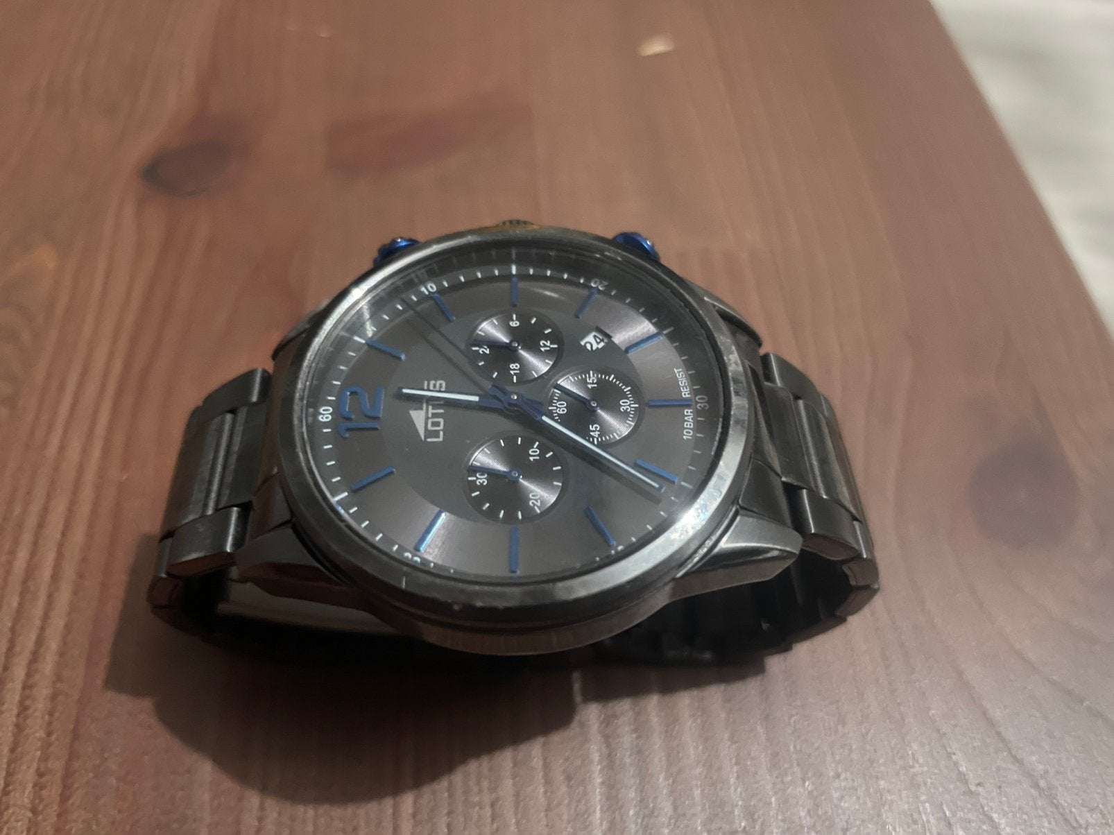 Montre Lotus Chronograph 18686 – Comme neuve – 10 ATM, Bijoux, Sacs & Beauté, Montres | Hommes, Montre-bracelet, Autres marques