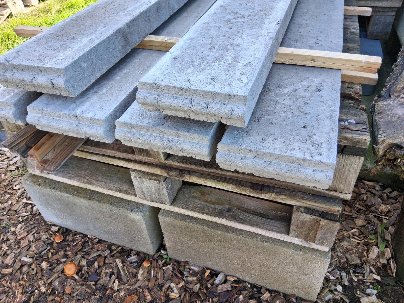 Bordures de jardin, Jardin & Terrasse, Enlèvement, Béton