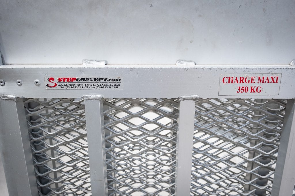 Rampe de chargement StepConcept, Enlèvement