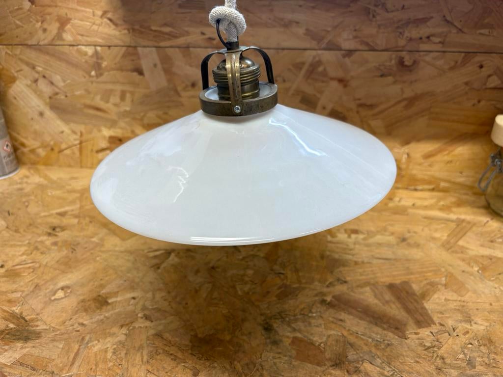Opaline hanglamp, Enlèvement ou Envoi, Comme neuf