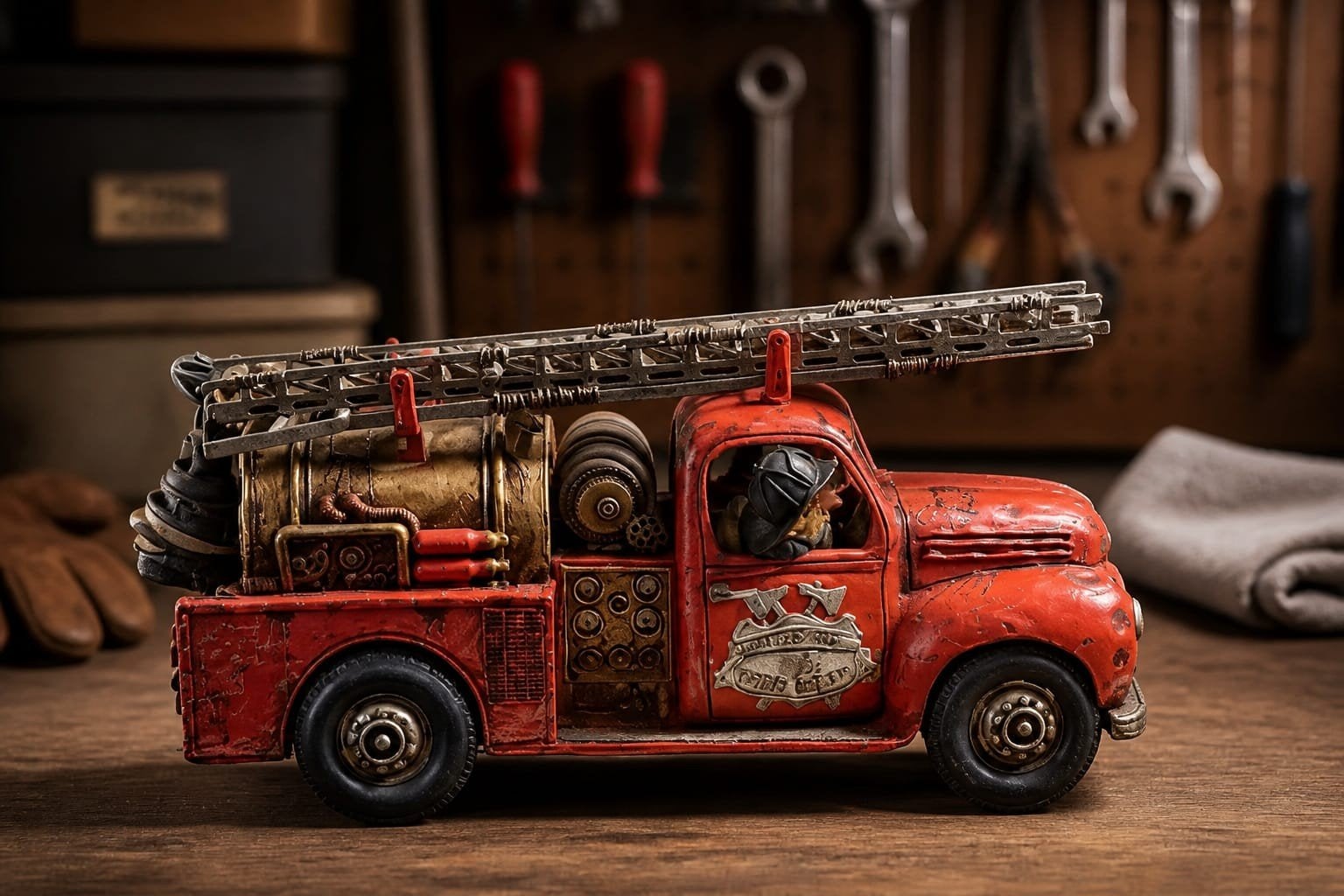 The Fire Engine, Antiquités & Art, Antiquités | Jouets, Enlèvement ou Envoi