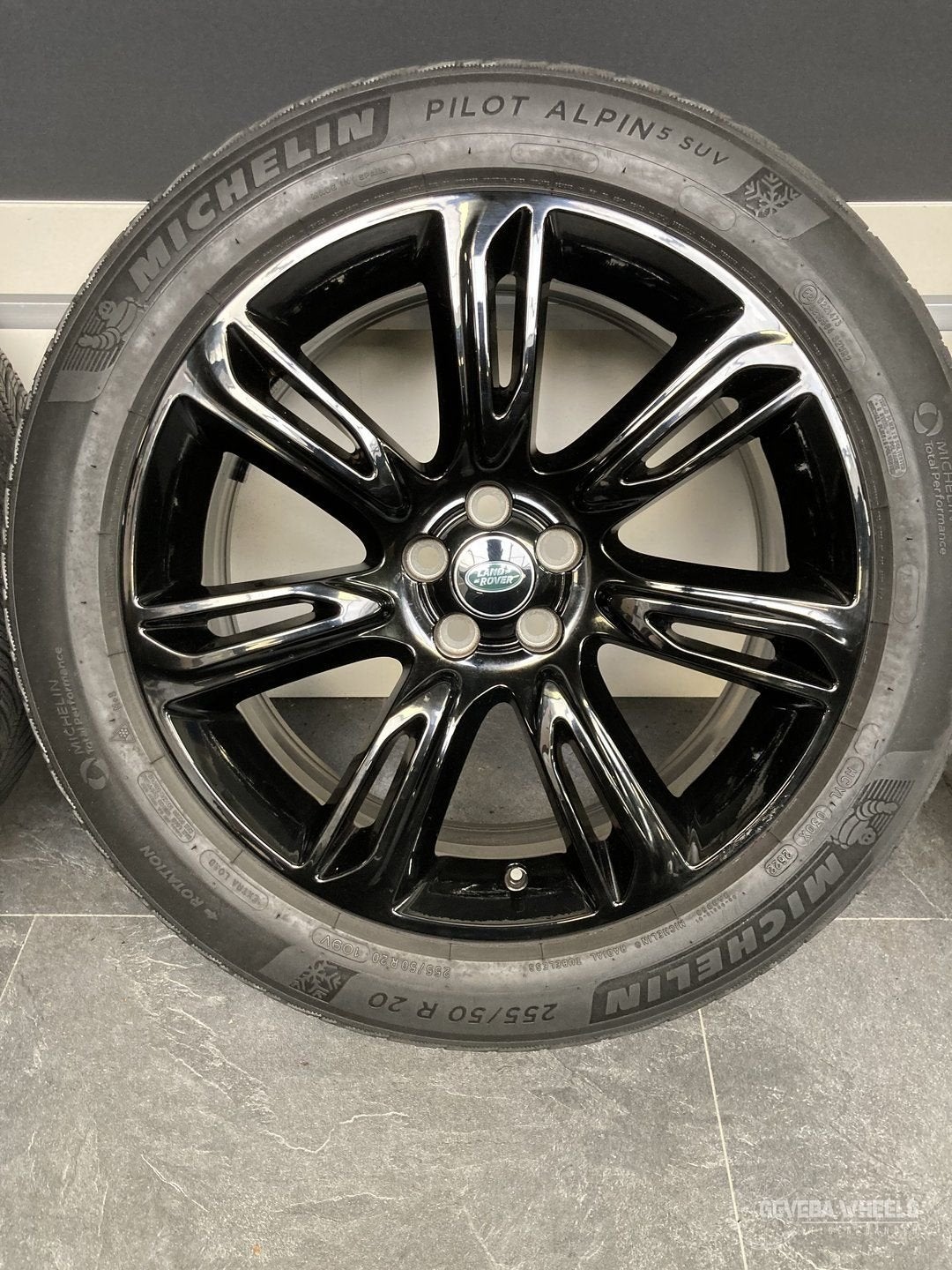 20” originele LR Range Rover Velar velgen + winterbanden, Gebruikt, 255 mm, -, -