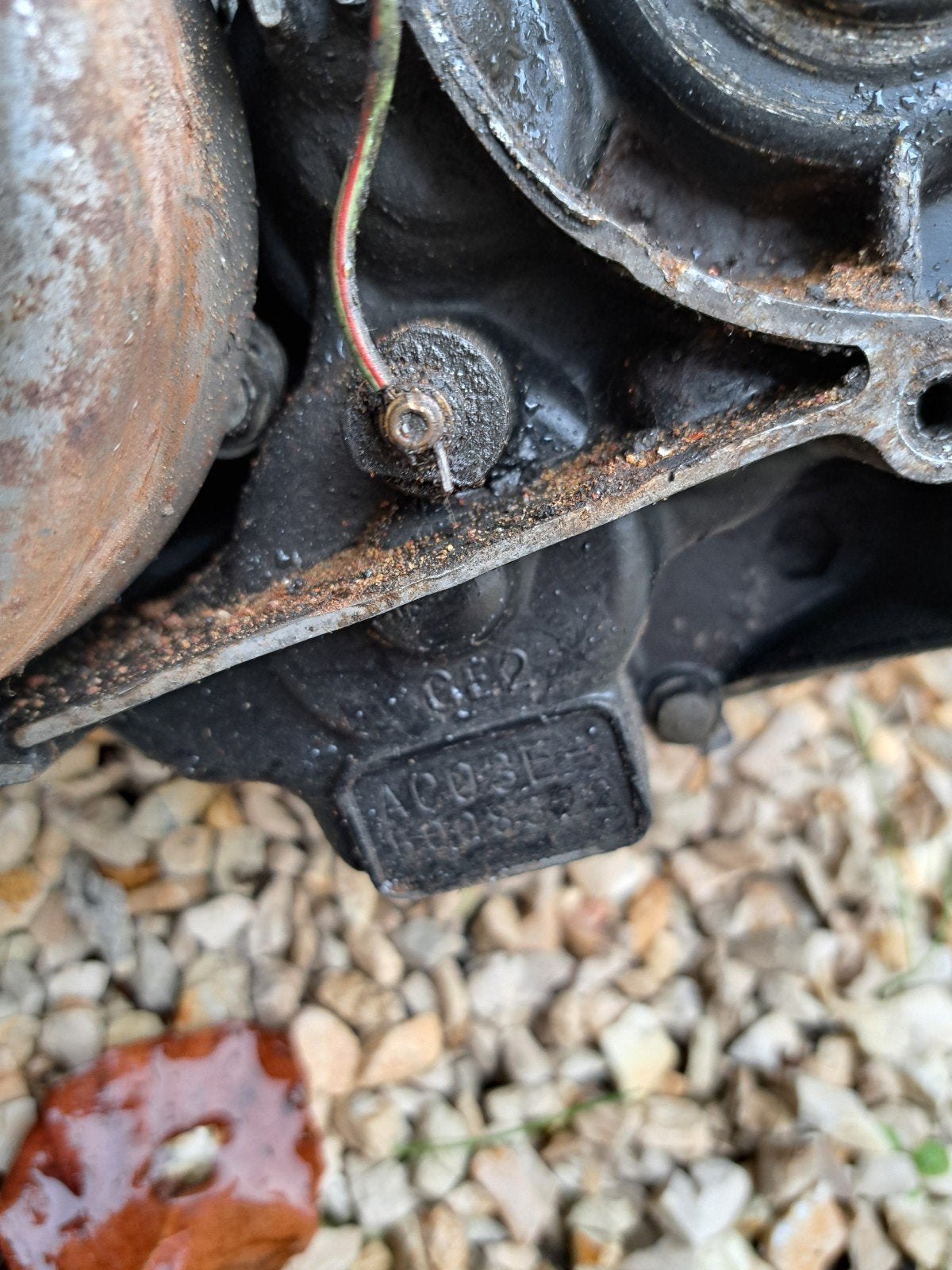 Honda mbx AC03 50cc motorblok, Enlèvement