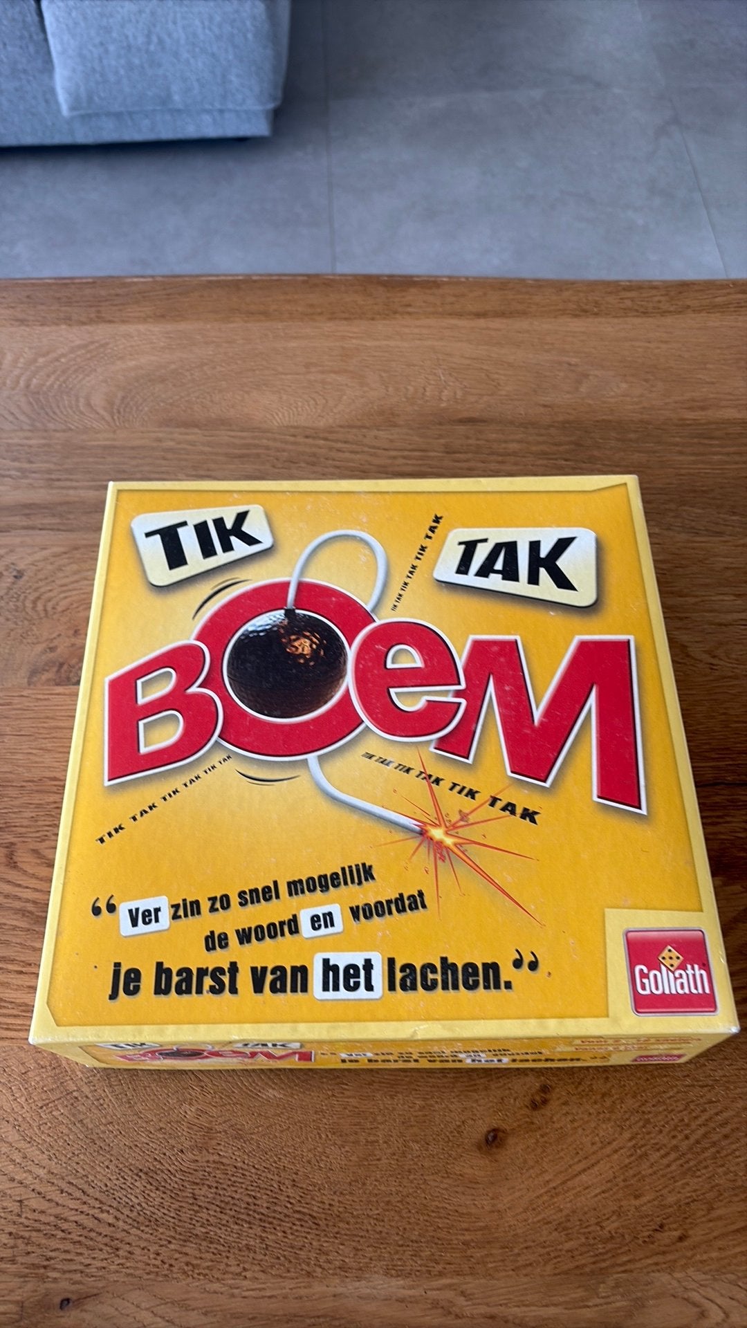 Tik Tak BOEM!, Ophalen, Zo goed als nieuw