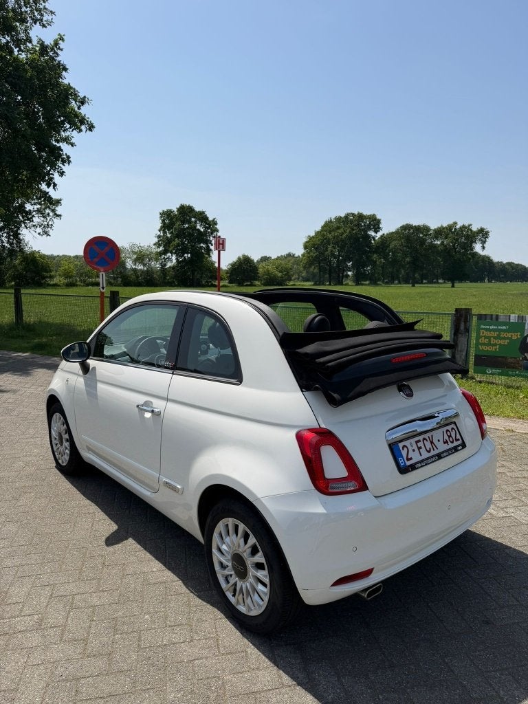 Fiat 500c - cabrio - automaat, Auto's, Fiat, 4 zetels, Stof, Euro 6, Cabriolet
