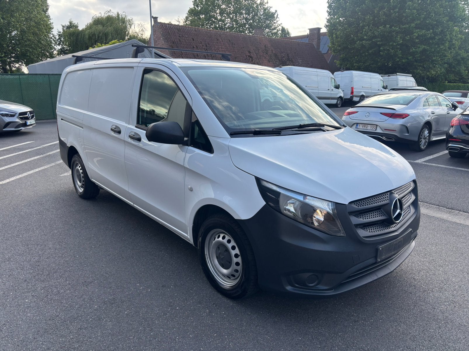 Mercedes vito 116cdi bj2019 13554+BTW 3zit met garantie, Auto's, 4 deurs, 4 cilinders, Wit, 120 kW