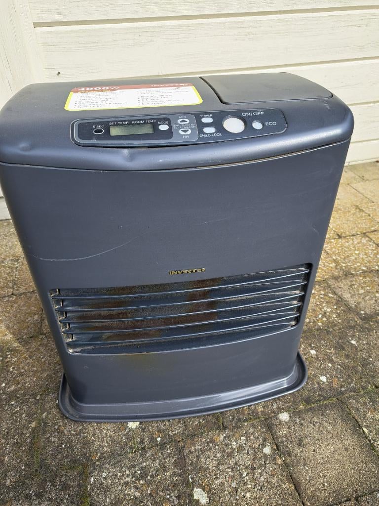 Petroleumkachel, Doe-het-zelf en Bouw, Ophalen, Gebruikt, 800 watt of meer, Kachel