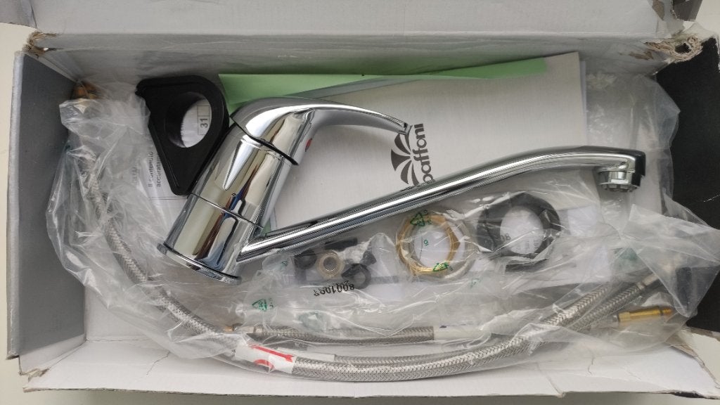 Robinet MITIGEUR EVIER PAFFONI NETTUNO DUE CHROME, Enlèvement, Neuf, Chrome