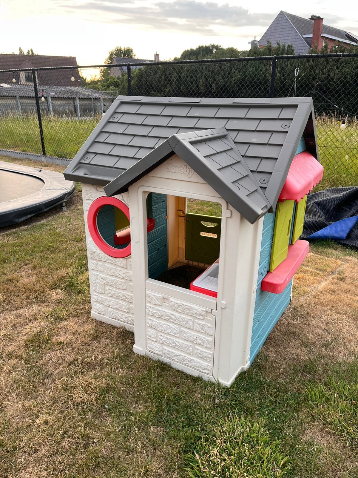 Smoby speelhuisje chef club snackhouse met accesoires, Ophalen, Gebruikt, Kunststof