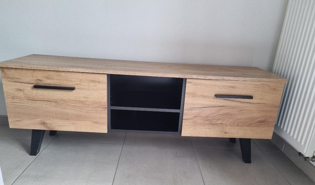 Tv kast, Ophalen, Gebruikt, 100 tot 150 cm, 50 tot 100 cm