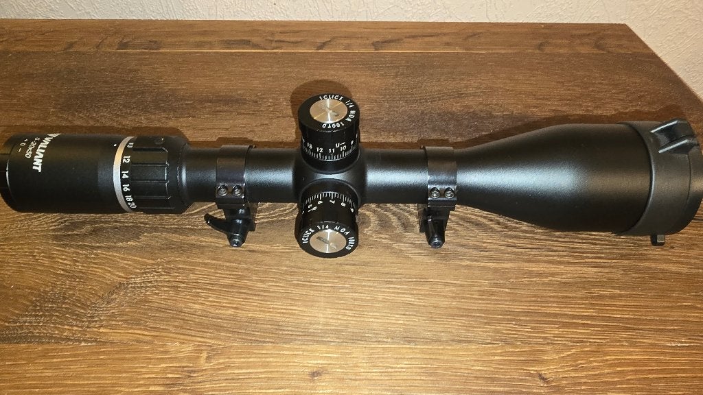 Lunette de tir  VALIANT 5-20x50  mrad, Enlèvement, Utilisé