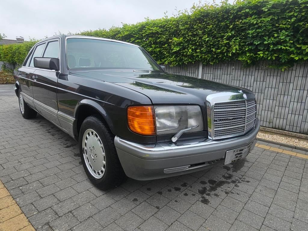 Mercedes 500SEL W126 10/1985, Cuir, Achat, Automatique, Particulier