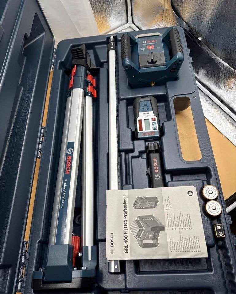 Bosch roterende laser GRL 400 H 360 laserset, Enlèvement, Comme neuf