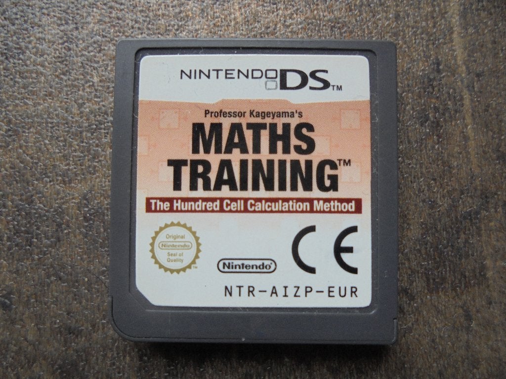 Professor Kageyama's Maths Training voor DS (zie foto's), Puzzel en Educatief, Gebruikt, 1 speler, Ophalen of Verzenden