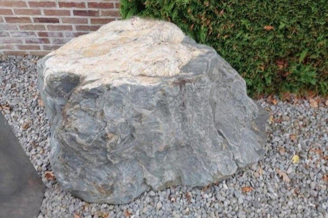 Grote Zwerfkei – 1m³ natuurlijke blikvanger voor u tuin, Tuin en Terras, Ophalen, Blauw