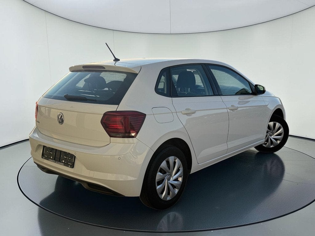 Volkswagen Polo 1.0i, 11/2017, Airco, Carplay, 12m Garantie, Autos, Achat, Euro 6, Boîte manuelle, Noir