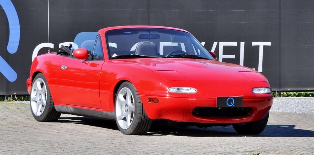 Mazda MX-5 1.6 AIRCO GOEDE STAAT, Stof, 4 cilinders, Cabriolet, 1600 cc