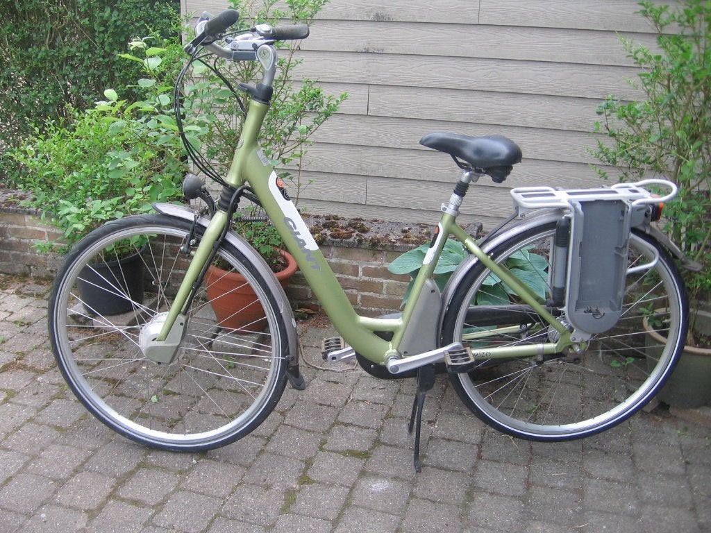 28 inch Giant elektrische damesfiets zonder batterijen, 47 tot 51 cm, Ophalen, Gebruikt, Giant