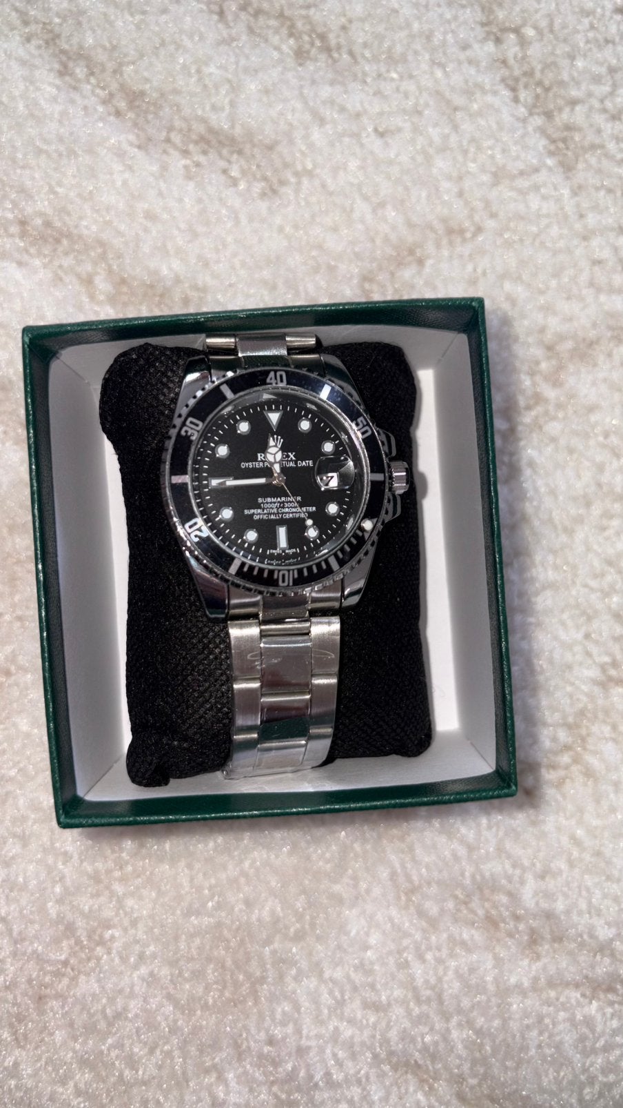 Montre de luxe, Enlèvement, Comme neuf