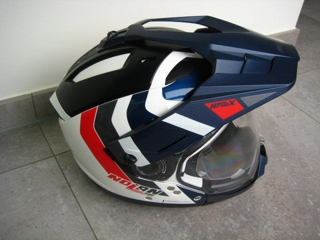 Nolan N70-2X Echt als NIEUW., Motoren, Offroadhelm, Nolan, Ophalen of Verzenden, Nieuw zonder kaartje