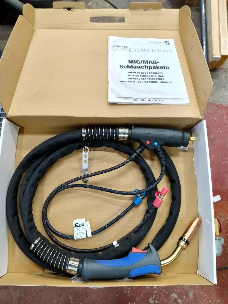 Technolit watergekoelde lastoorts 3m.(Nieuw), Doe-het-zelf en Bouw, Gereedschap | Lasapparaten, Ophalen, Nieuw, Overige typen