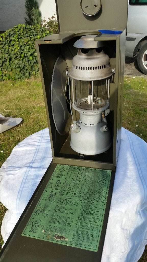 Petromax Transportbox/doos, Ophalen
