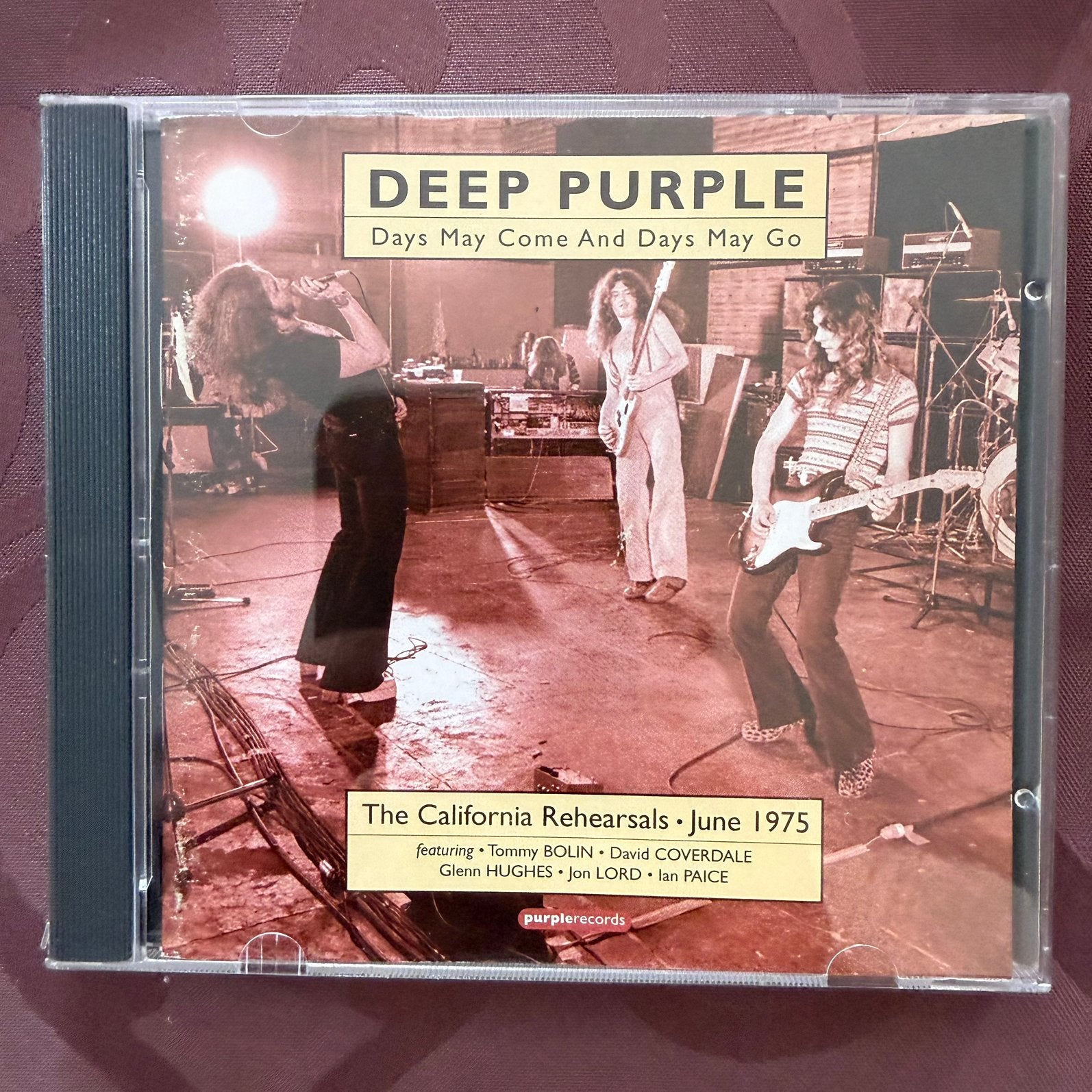 Cd Deep Purple (lichte gebruikssporen), Ophalen of Verzenden, Zo goed als nieuw, Digipak