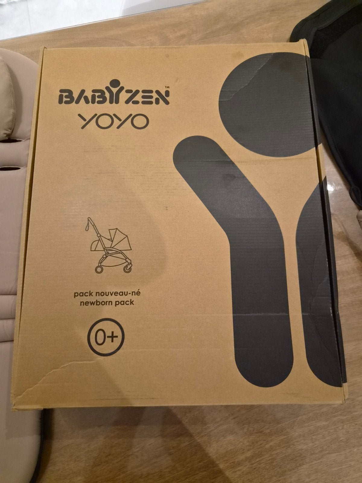kit Yoyo baby 0+ (couleur beige), Enlèvement, Utilisé, Poussette, Autres marques